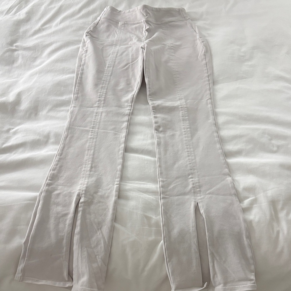 ALO Yoga Cream Flared Pants
